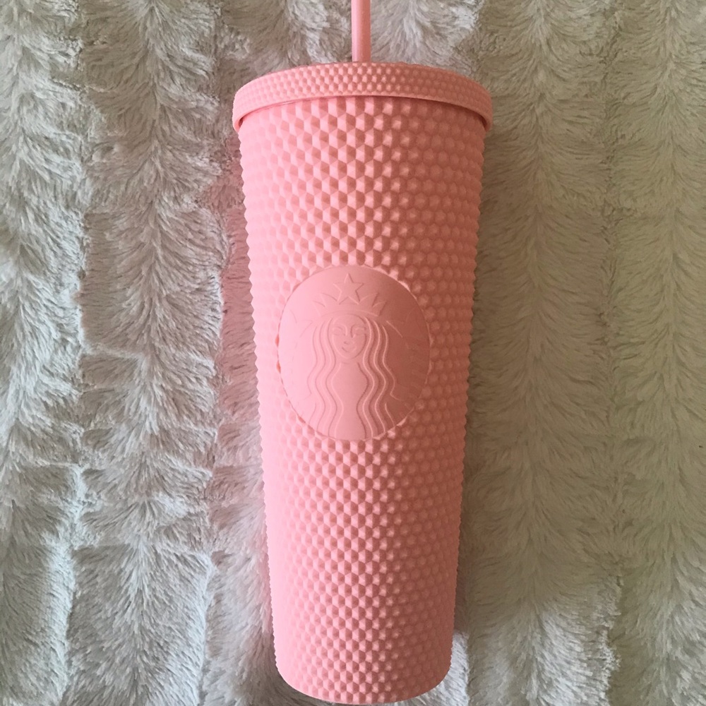 Starbucks Matte Pink Studded Tumbler
